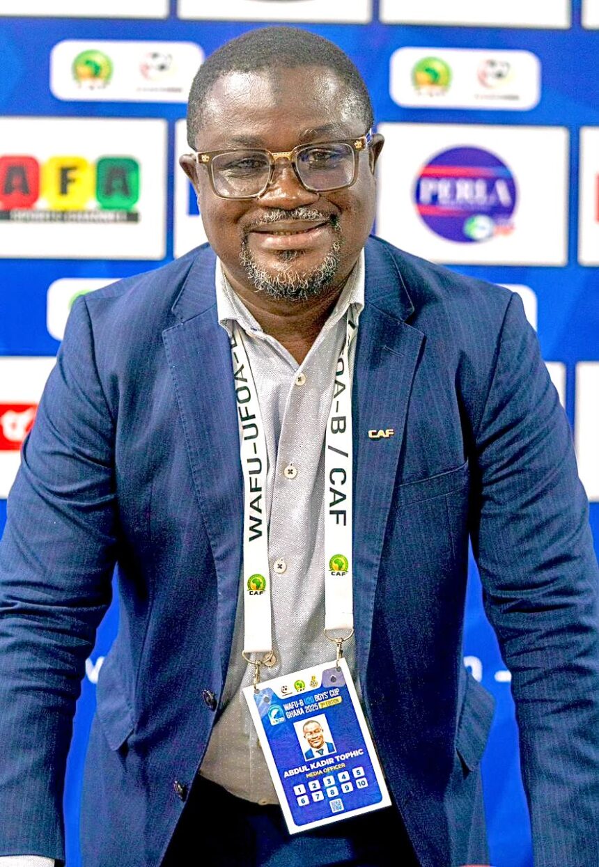 Tophic Abdul Kadir Appointed Media Officer for WAFU Zone B U20 Championship