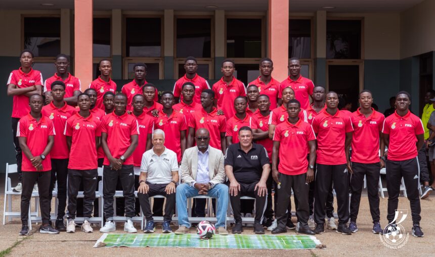 President Simeon-Okraku Opens FIFA MA Young Talent Refereeing Course at Prampram