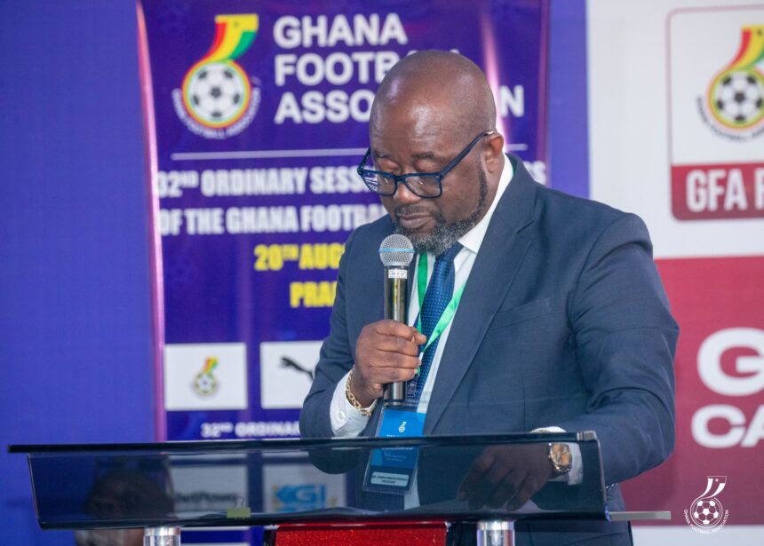 32nd Congress: President Simeon-Okraku highlights good governance as pillar of GFA’s progress