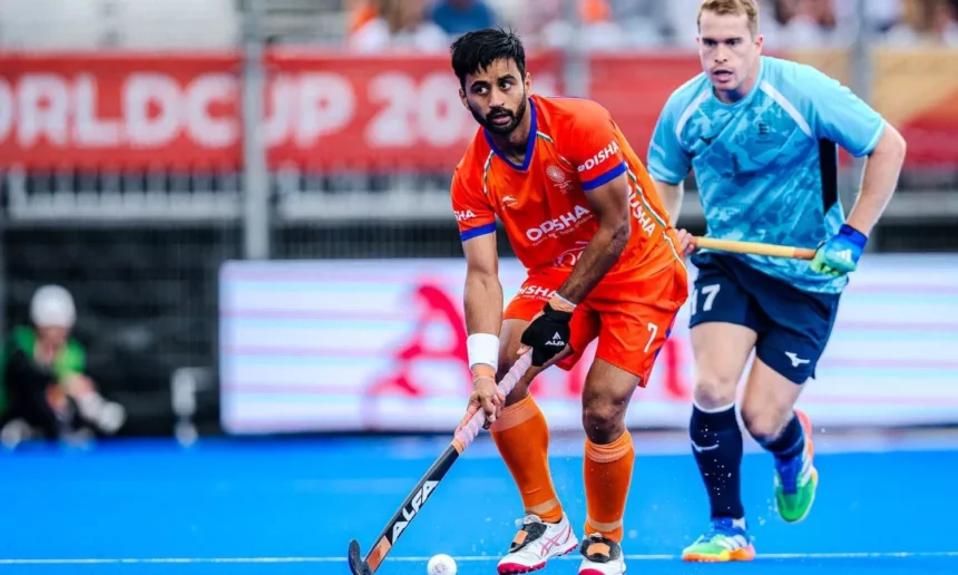 India concede three second-half goals to lose 2-4 to England in Mens Hockey World Cup