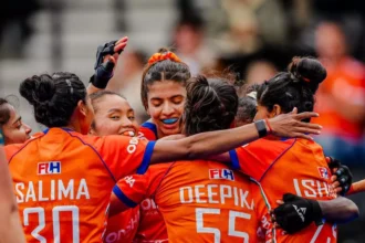 India thrash South Africa 6-1 for first win at Hockey World Cup