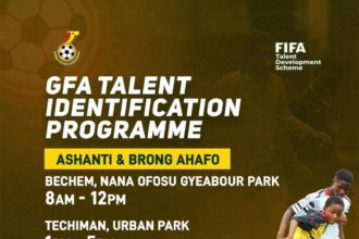 GFA Talent Identification programme heads to Brong Ahafo and Ashanti for final Elite Academy selection