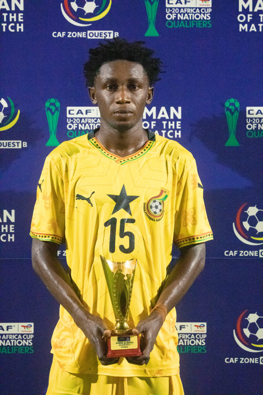 WAFU B U20: Mohammed Zaidan named MVP after spirited display against Burkina Faso