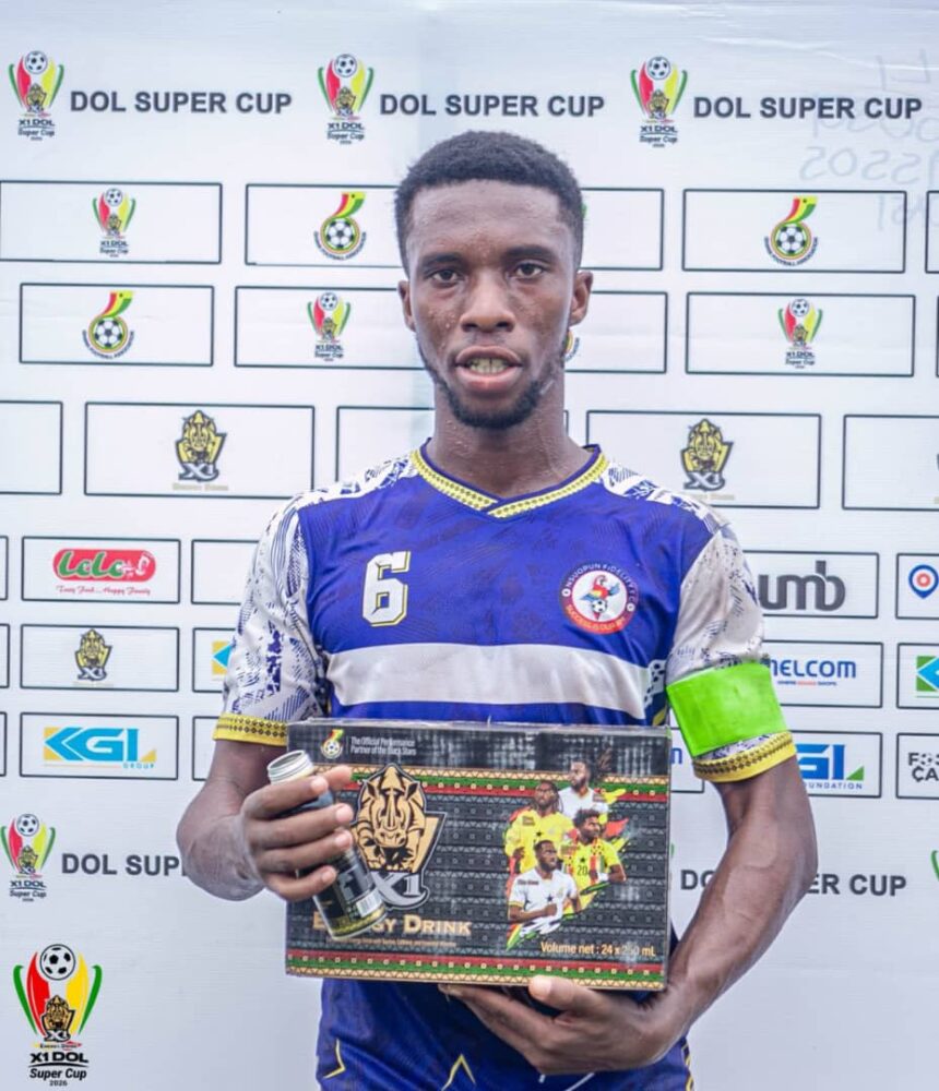 Isaac Kojo Fosu named man of the match as Nsuopon Fidelity edge AshantiGold 