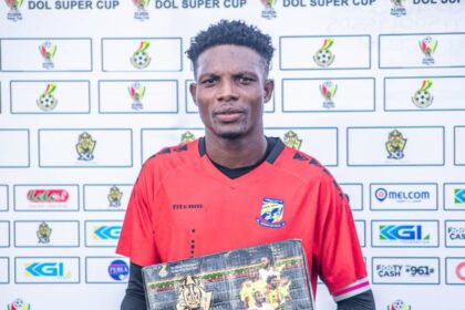 Anthony Brefo bags Man of the Match award as Tamale City hold Semper Fi