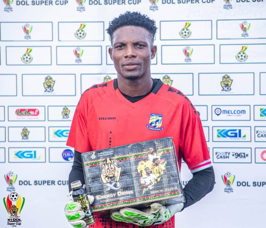 Anthony Brefo bags Man of the Match award as Tamale City hold Semper Fi