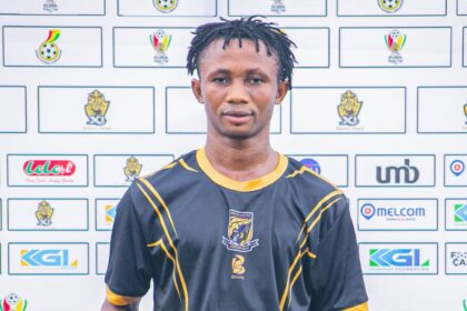 Tamale City right-back Ibrahim Karim claims Man of the Match award against Nsuopon Fidelity