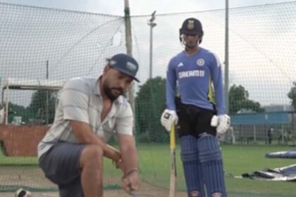 Yuvraj Singh and Abhishek Sharma