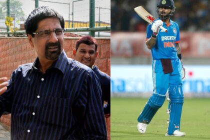 Krishnamachari Srikkanth and Virat Kohli.