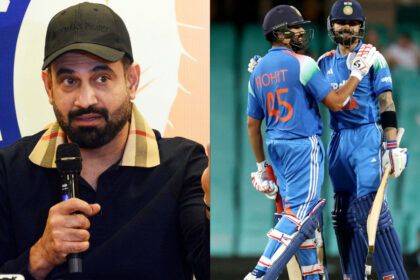 Irfan Pathan, Rohit Sharma, and Virat Kohli