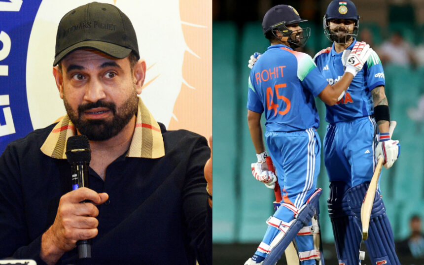 Irfan Pathan, Rohit Sharma, and Virat Kohli