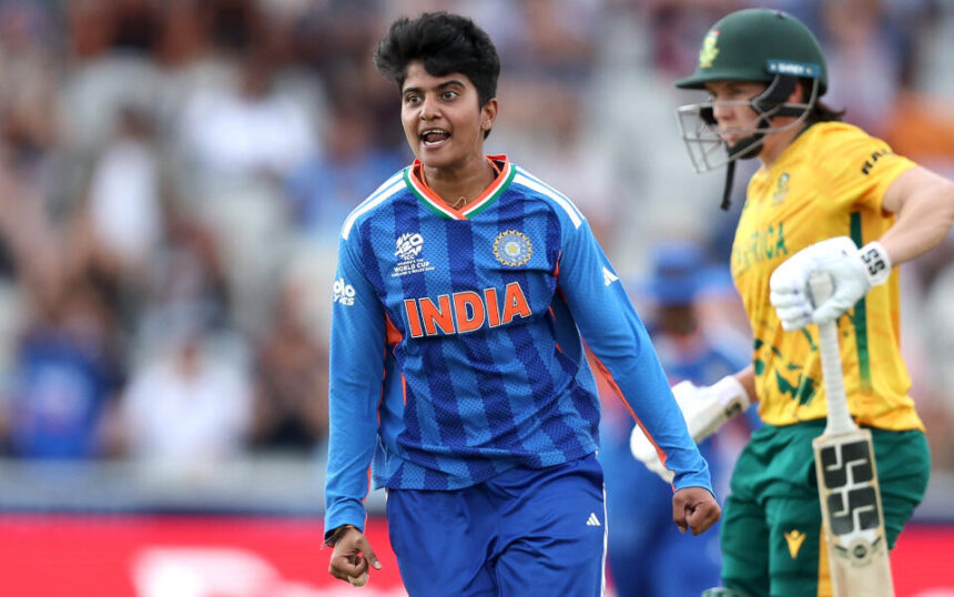 Sree Charani sets all-time record in ICC Women's T20I bowling rankings