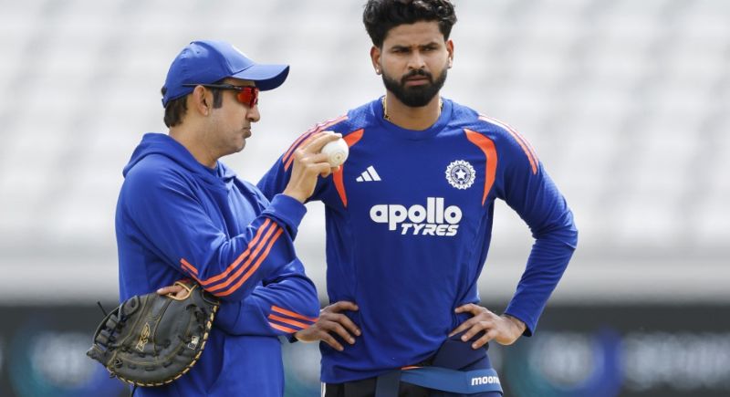 Gautam Gambhir and Shreyas Iyer
