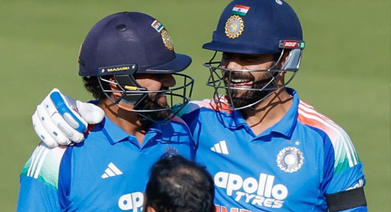 Rohit Sharma and Virat Kohli