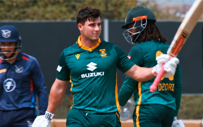 'I didn't want to give Namibia a sniff' - Jordan Hermann reflects on 150 on ODI debut