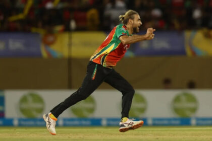 'My son has been pushing me' - 47-year-old Imran Tahir becomes oldest to take a T20 five-for