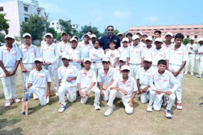 Yusuf Pathan inaugurates the 39th center of Cricket Academy of Pathans (CAP) in Alwar (Rajasthan)