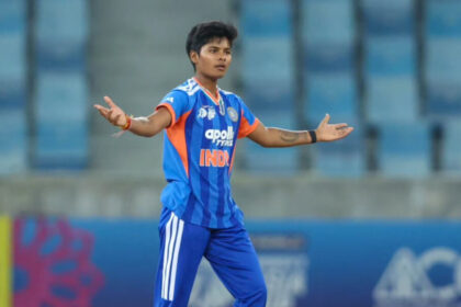 Kranti Gaud fined 10% of match fee for send-off during Women's T20 Asia Cup final