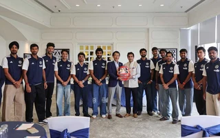 1789558926141_team-india BCCI president Mithun Manhas and Team India players meet Japan ambassador before T20I in Sano