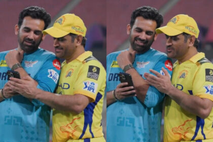 Zaheer Khan and MS Dhoni