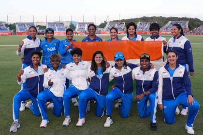 Team India. (Source:BCCIWomens/X)