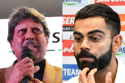 Kapil Dev and Virat Kohli