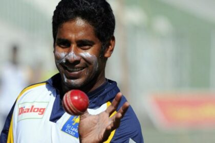 Sri Lankan cricketer Chaminda Vaas