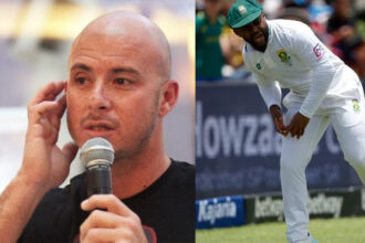 Herschelle Gibbs and Temba Bavuma