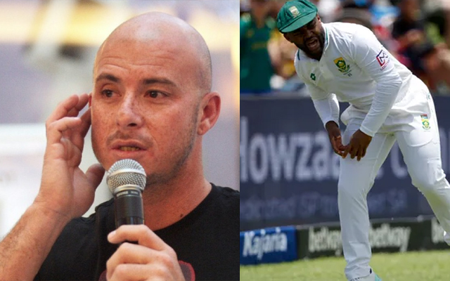 Herschelle Gibbs and Temba Bavuma
