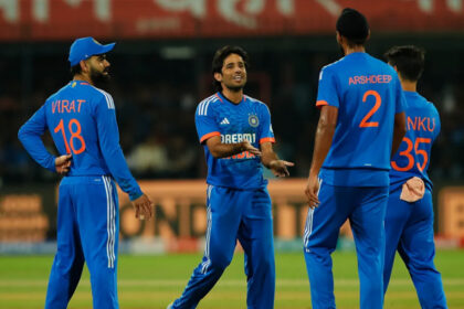 What is India's record at Indore in T20Is?