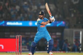 Virat Kohli during 1st ODI vs NZ