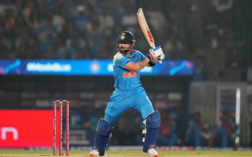 Virat Kohli during 1st ODI vs NZ