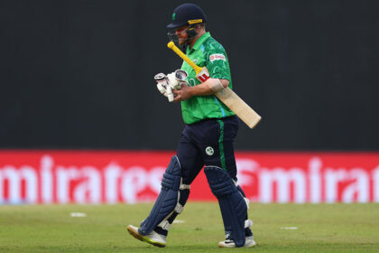 Paul Stirling ruled out of Namibia ODI series with fractured finger