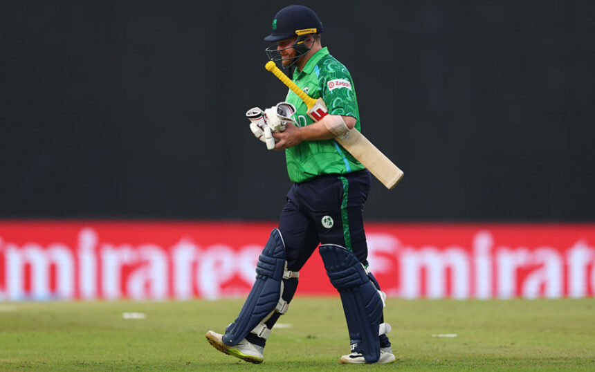 Paul Stirling ruled out of Namibia ODI series with fractured finger