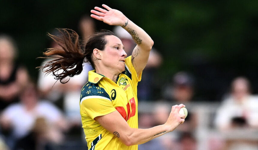 Megan Schutt becomes third Australian woman to claim 150 ODI wickets