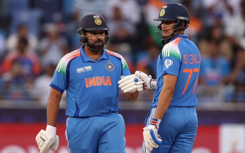 Shubman Gill and Rohit Sharma