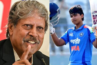 Kapil Dev and Vaibhav Sooryavanshi