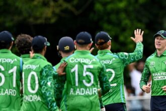 Ireland recall Matthew Humphreys for five-match ODI series against Namibia. (Source:GettyIMages)