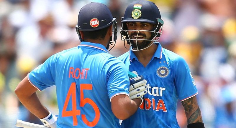 Virat Kohli and Rohit Sharma