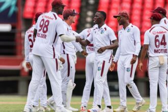West Indies beat Bangladesh by 8 wickets in first Test at Dhaka to lead series 1-0
