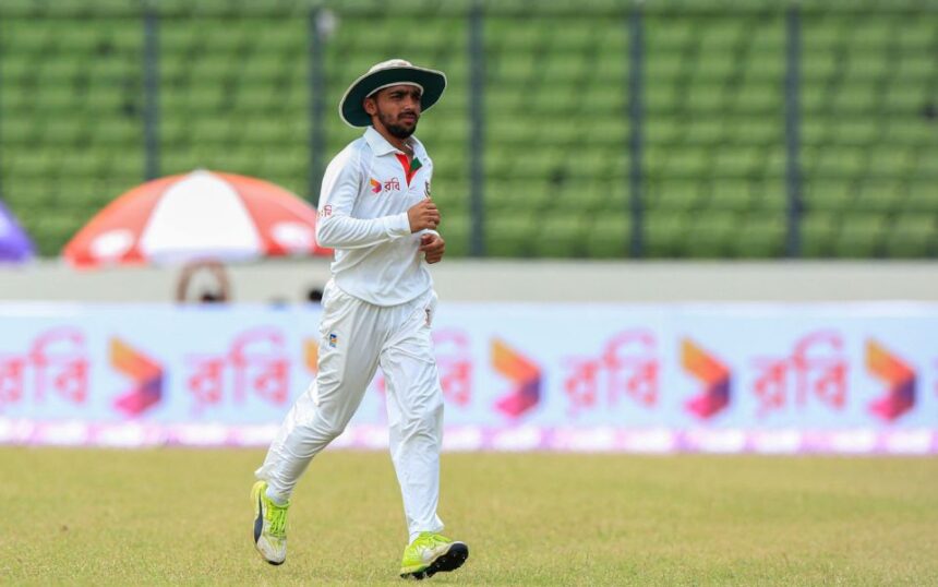 Mominul Haque exits 1st Test with concussion as Jaker Ali steps in as substitute