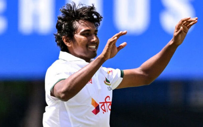Hasan Mahmud becomes first Bangladesh pacer to take a Test hat-trick