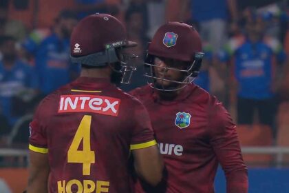 India vs West Indies. (Source:JioStar)