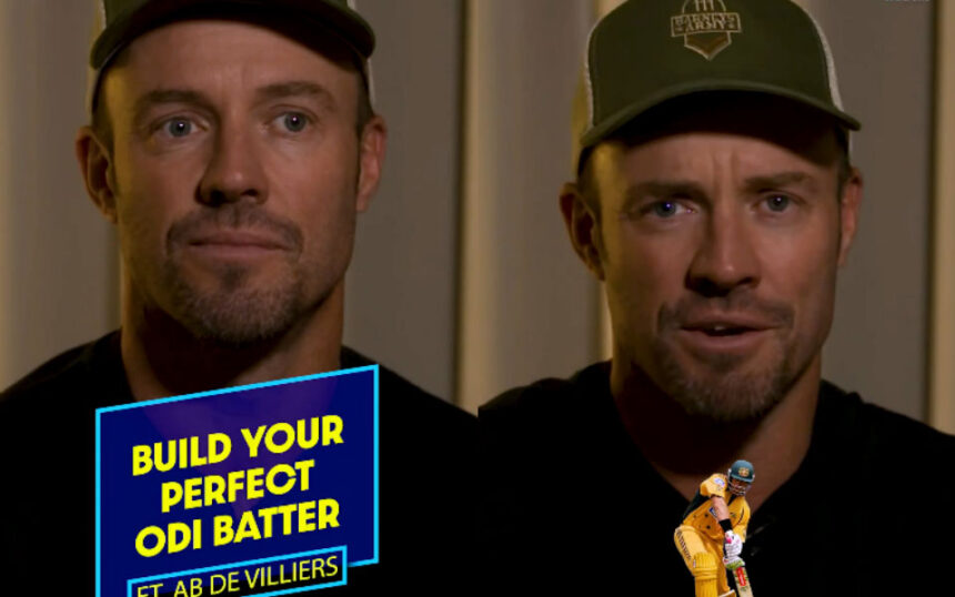 AB de Villiers builds his perfect ODI batter, ignores Sachin Tendulkar