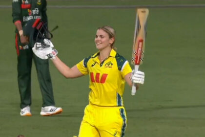 Georgia Voll's unbeaten ton powers Australia to series win against Bangladesh