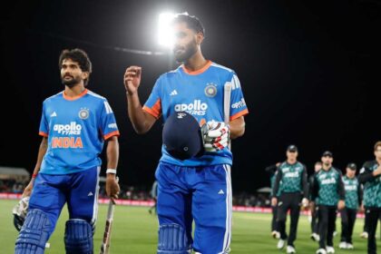 India register their highest successful run chase in T20I history