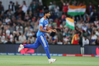 Arshdeep Singh leads India's T20I wicket charts in a calendar year
