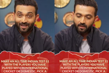 Ajinkya Rahane's all-time India Test XI leaves out Virat Kohli, Rohit Sharma and Jasprit Bumrah