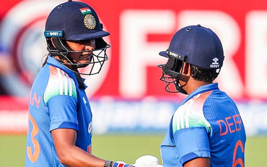 More than the 100, I was thinking of building partnership with Harmanpreet, says Deepti Sharma